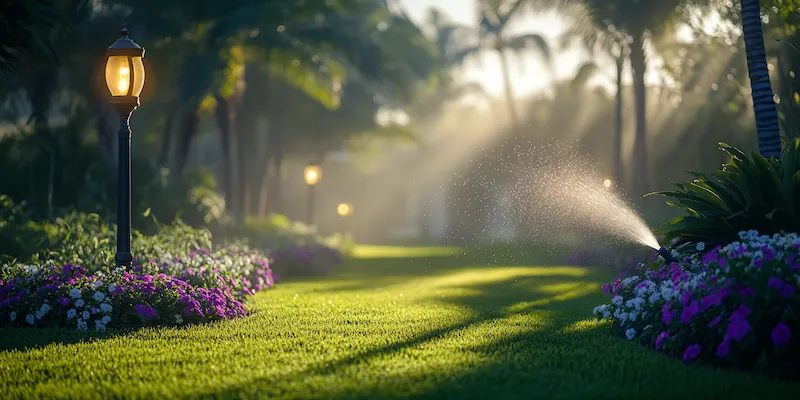 Jak zrobić nawadnianie ogrodu schemat?