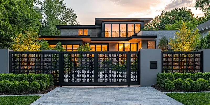 Aluminium Zaun Polen