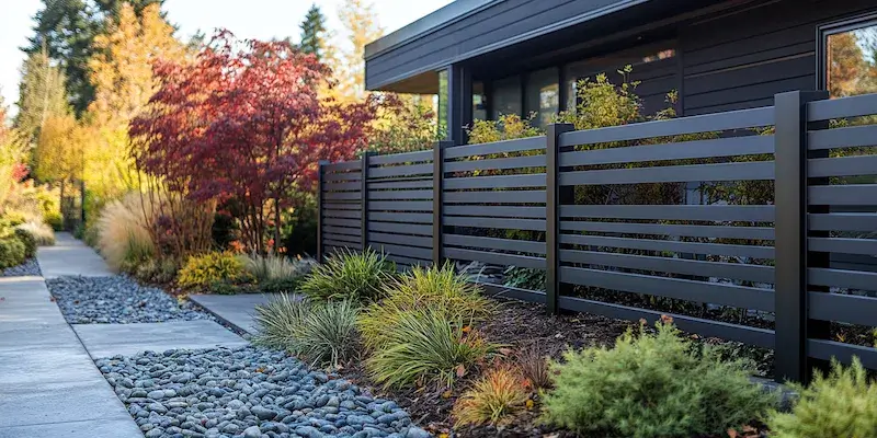 Sichtschutzzäune aus Polen mit Montage