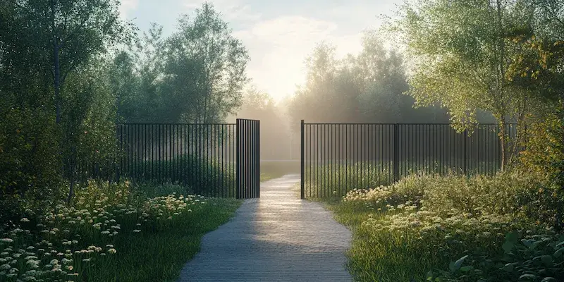 Zaunelemente aus Polen