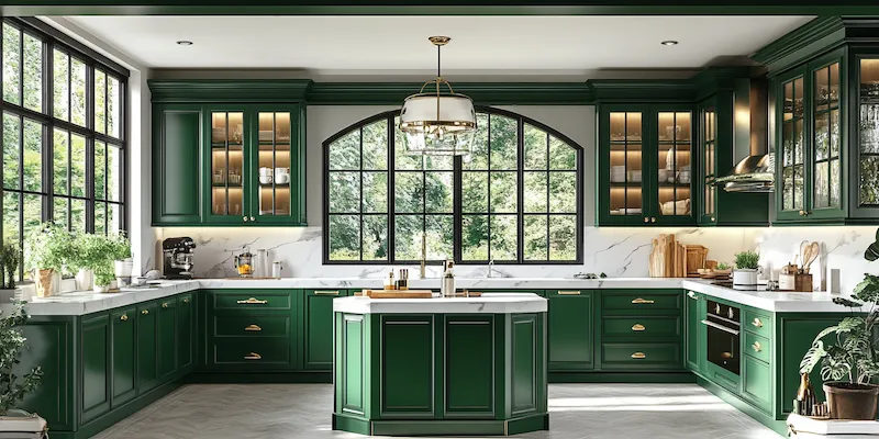 Co na ścianę między meble kuchenne?