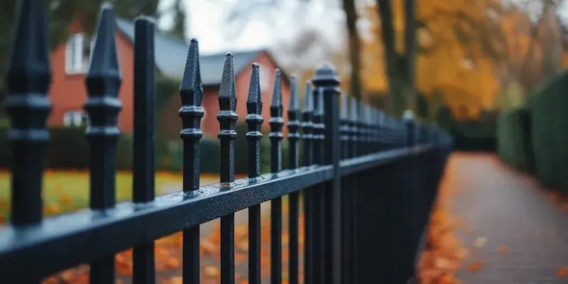 Aluminium Sichtschutzzaun aus Polen