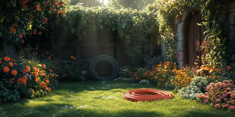 Jak narysować wąż ogrodowy?