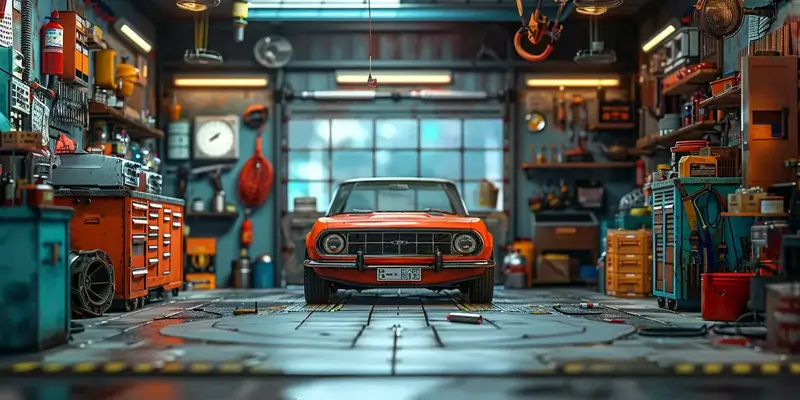 Na jaki kolor pomalować warsztat samochodowy?