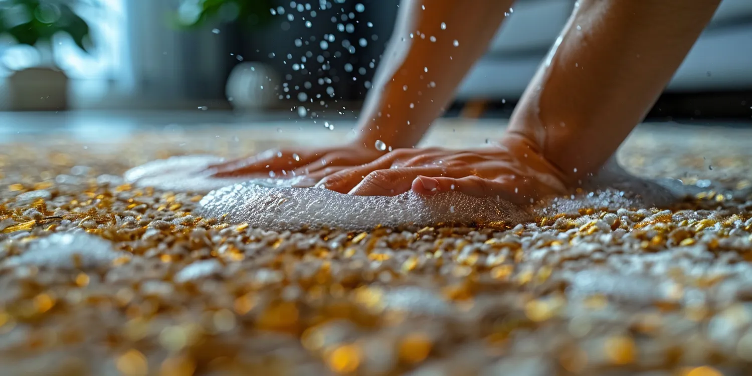 Wszechobecne plamy na wykładzinie biurowej